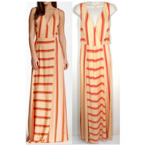 ELLA MOSS "Anabel" Striped Maxi Dress 0998E1M